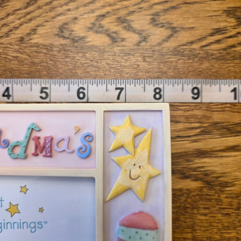 Russ Grandma's Little‎ Angel Baby Photo Frame 5x3 Resin Hand Painted